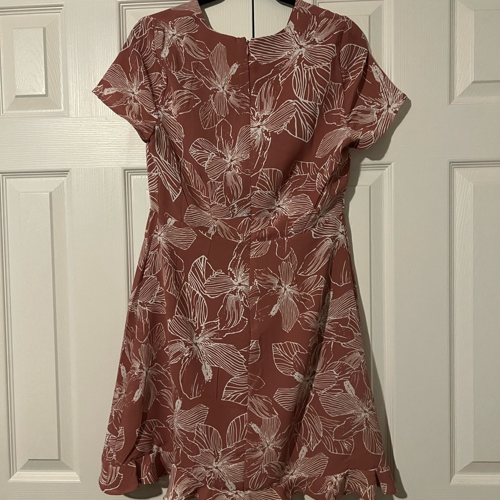 Pink Lilly lined dress